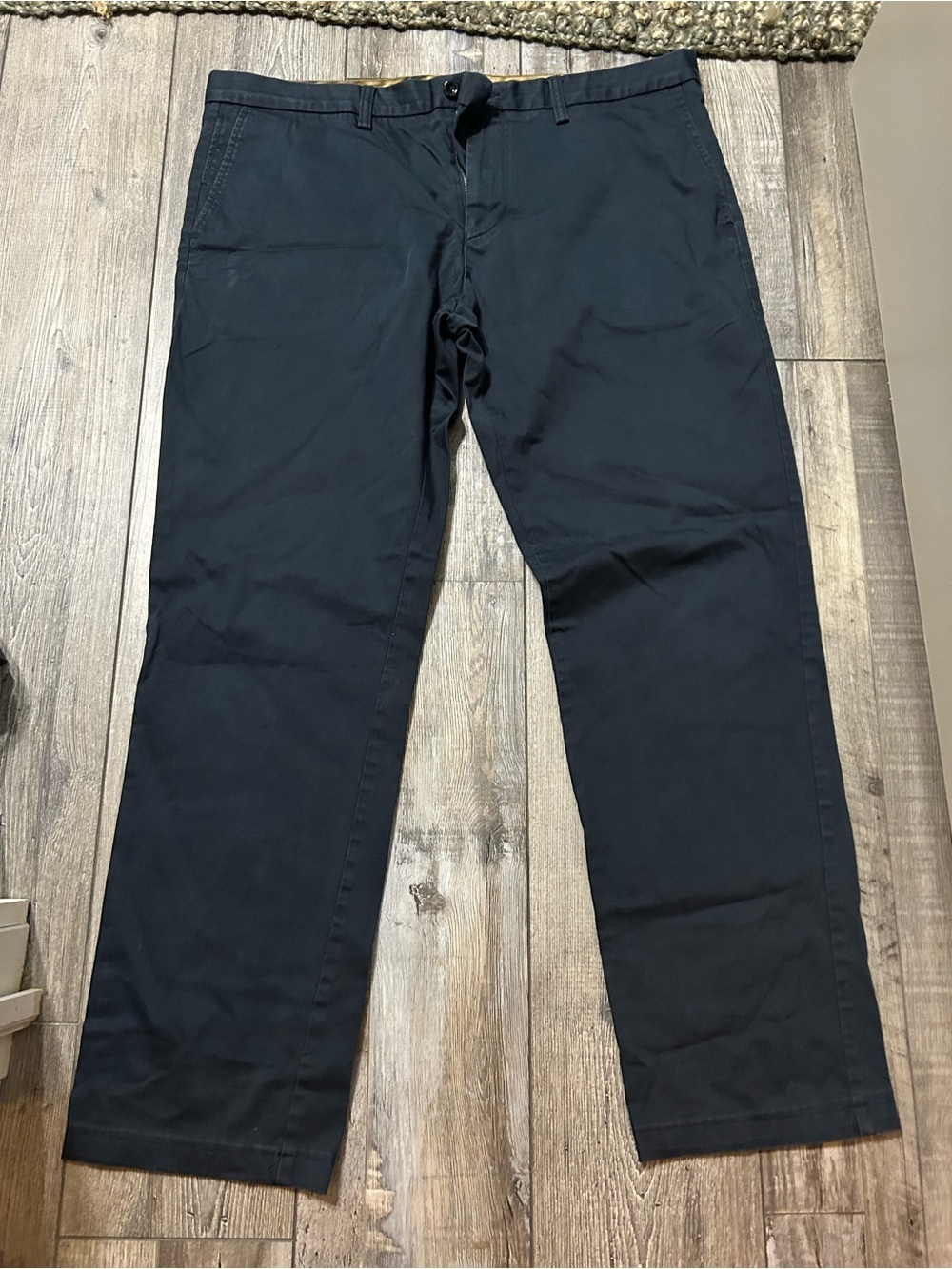 Boss Men's Straight Chinos Regular fit Dark Navy blue almost black